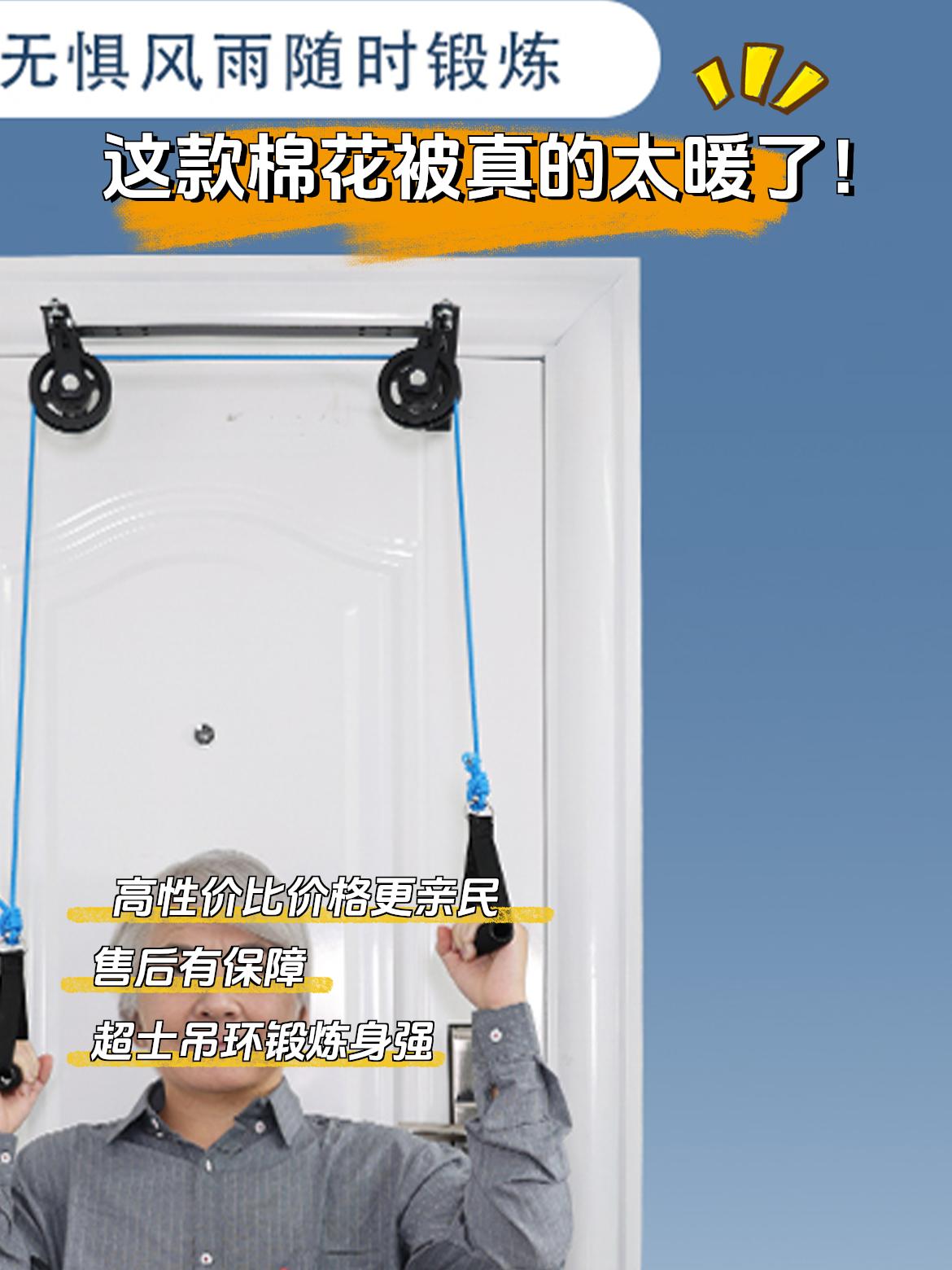 双滑轮吊环训练器