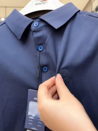 穿上这件POLO衫,轻松告别皱巴巴! 秋冬穿啥?这款舒适又保暖的衣服帮你解决难题!运费险让你放心购物!#秋季穿搭#男生穿搭#polo衫#长袖t恤#男生秋日有效穿搭
