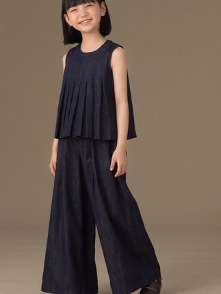 版型好正的牛仔套装! #高品质童装 #夏季穿搭 #女童套装