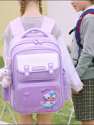 开学必备!超轻护脊书包,孩子背书轻松多了! 孩子上学总喊背疼?这款减重好物能有效缓解!#好物推荐#图文伙伴计划#书包#小学生书包#灵隐寺葡萄挂件有点东西
