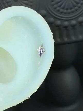 睡觉也不用摘的耳钉,养耳神器! 想戴金属材质又怕不透气?这款合金耳饰品帮你解决!#耳钉#耳饰分享#饰品搭配#气质百搭#教你如何挑选耳饰