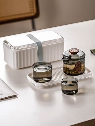 出差旅行泡茶神器,随时随地享受功夫茶! 出门在外想喝茶却没合适工具?这款便携茶具帮你解决!#茶具好物推荐#泡茶神器#旅行茶具#快客杯#最超前的入秋搭子出现了