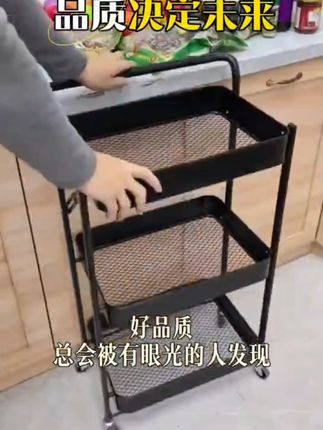 浴室也能放心用!不掉漆不生锈的移动置物架来了 这个置物架小推车太好用了! 厚实耐用很牢靠,不容易变形,非常结实可以放心购买#收纳整理 #奇葩但好用的家居好物 #居家好物 #小推车置物架 #脑洞大开的收纳平替