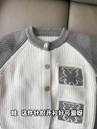 小男孩穿上这件针织衫,瞬间变帅气小绅士! 秋冬季节孩子怕冷?这款加绒保暖又时尚的衣服解决大问题!#秋季穿搭#秋冬穿搭#男童穿搭#毛衣#初秋一周不重样穿搭