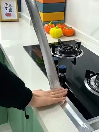 厨房卫生间的防水难题,一贴解决! 家里厨房、浴室漏水渗水难清理?这款好物帮你解决!#好物推荐🔥  #清洁神器  #厨房好物  #生活小妙招  #铝箔胶带
