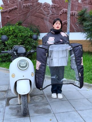 冬天骑车冷得受不了?全包围挡风被 加厚 防寒防水挡风好物帮你解决!#电动车 #好物推荐 #挡风被 #冬季挡风被 #防风保暖