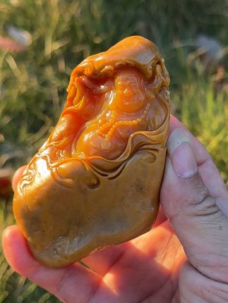 古法工艺印章,传承千年文化精髓! 寿山石雕刻工艺品#田黄石