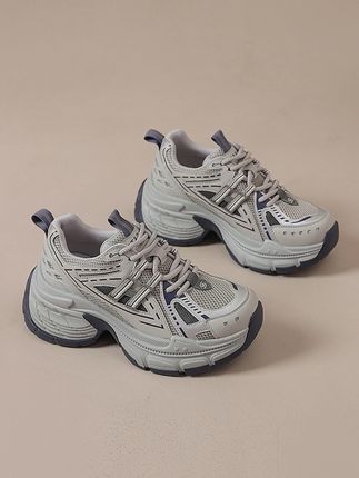 透气舒适,搭裙子日常通勤都合适 #脚宽脚胖都可以 #星期六 #好穿不累脚 #透气网鞋 #时尚美鞋