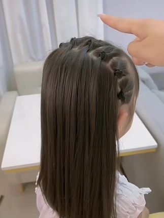 脏脏辫神器!轻松打造时尚编发发型 宝妈们一定要给女儿试试这种发型!!真的太好看了吧~快来看看怎么做的吧~#头饰发饰 #发圈头绳 #编发盘发 #发型教程 #简单又高级的大肠发圈发型