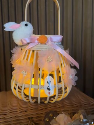 中秋提灯超可爱!手作灯笼不怕买错 这个小物件太好看了吧!孩子很喜欢~#中秋节 #手工diy #传统文化 #中秋 #手工制作