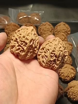手把件新宠!四座楼狮子头核桃,盘玩必备神器! 想买高品质文玩却没好选择?这款精品手把件帮你解决!#用非遗展示中式之美