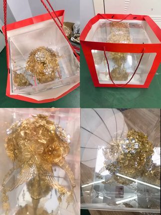 闺蜜婚礼必备!金色晨袍手捧花,包邮退货无忧! 金色大气手捧花,快来给你的闺蜜挑选哦!!!! #手工diy #结婚礼物 #手捧花 #新婚礼物