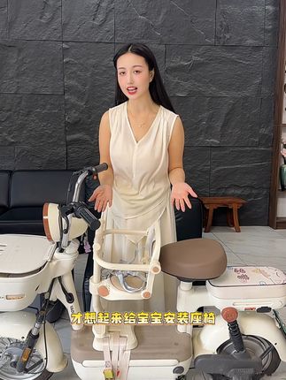 手残党的福音,免安装可折叠款儿童座椅上市,快递折叠不占空间#溜娃神器 