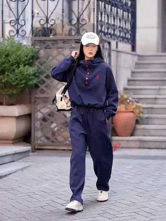 小个子女生秋冬穿搭难题解决!免费退货无压力试试看 设计师走秀款慵懒风气质款秋冬季套装显高显瘦时尚百搭#源头实力厂家 #只做高品质女装 #小众设计感 #谁 穿谁好看