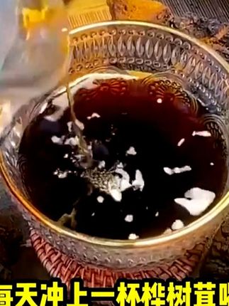 你喝过正宗俄罗斯桦树茸吗?真的很有用#桦树茸