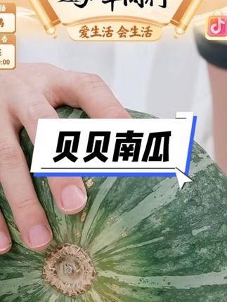 贝贝南瓜板栗小南瓜正宗斤新鲜老南瓜粉糯香甜宝宝辅食蔬菜#贝贝南瓜 #南瓜 #板栗南瓜 #板栗小南瓜