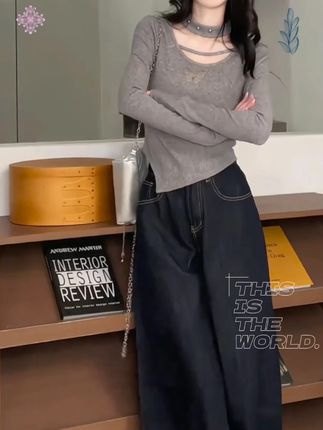 #时尚穿搭 #打底衫 #内穿外搭都好看 #修身显瘦 #谁穿都好看