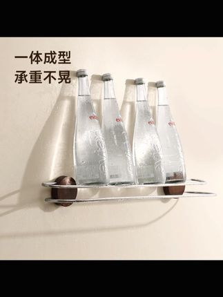 【半岛良品】吸盘毛巾架免打孔卫生间毛巾浴巾挂杆置物架胡桃木挂架#免打孔毛巾架 #半岛良品 #卫生间挂架 #胡桃木挂架 #毛巾收纳