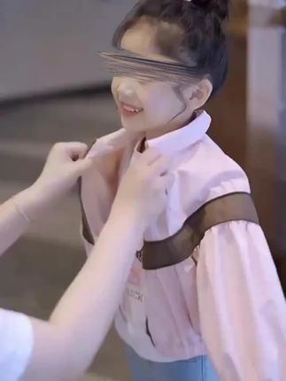 女童外套2025秋季中大童时尚宽松夹克上衣新款运动儿童拉链衫外套#女童外套 #秋季夹克 #时尚童装 #中大童服饰 #新款外套