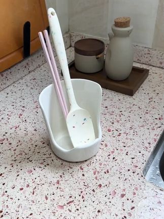 维艾陶瓷锅盖架汤勺锅铲架厨房置物架立式厨具收纳架台面放置托盘#置物架 #托盘 #厨房置物架 #厨具收纳架 #收纳架