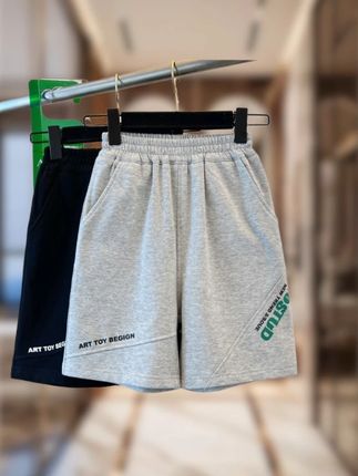 男童夏季短裤2025新款夏装中裤男孩中大童宽松运动裤儿童帅气 #男童穿搭 #夏季穿搭 #短裤 #新款分享 #运动裤