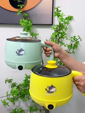 宿舍神器!1.8升多功能电煮锅,煎炒煮涮全搞定 #宿舍煮面锅 #多功能小电锅 #家用小电锅 #宿舍煮面神器 #煎炒煮一体