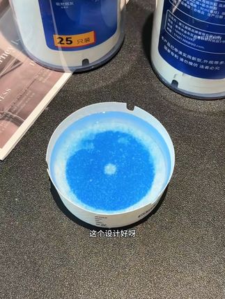 自带灭烟沙一次性烟灰缸!加厚防烟味防飞灰 #烟灰缸 #办公用品 #居家好物
