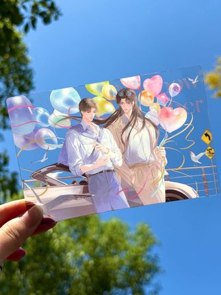 爱情之所以浪漫,在于它缄默下的热望。 #彩虹琥珀 #周边 #谷子 #湖南叶洋图书