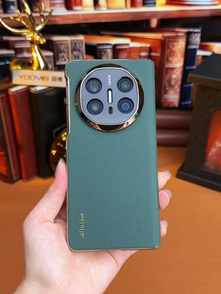 【新升级中轴全包】适用#matex6 皮质#手机壳 高档#Matex5 超薄防摔男#玩转数码 #高品质