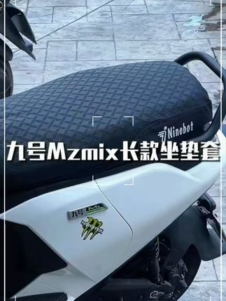 一款适合九号mzmix的防雨防晒坐垫套#九号mzmix #九号电动 #九号真智能