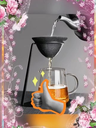 #无孔茶漏 #茶滤过滤器 #茶具配件 #公道杯茶漏 #泡茶神器 矿石无孔茶漏过滤器茶滤茶具配件茶滤茶漏一体公道杯泡茶神器