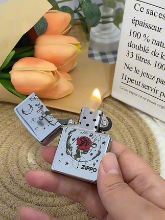 #zippo 星球上唯一的玫瑰,是亿万星辰中独一份的珍贵#男生喜欢的礼物 #礼物