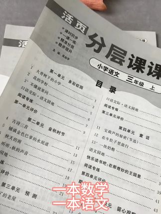 分层课课练 #小学生日常 #小学作业 #基础巩固