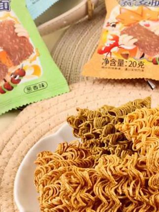 终于找到一款管理期也能吃的非油炸⭕脂肪的#荞麦干脆面 !连健 #荞麦干脆面# 干脆面 #追剧小零食干脆面推荐# 好物推荐