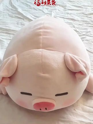 #小猪玩偶 MINISO名创优品小猪B-BO毛绒可爱玩偶儿童软萌抱枕超软.mov#毛绒玩偶 #玩偶 #儿童玩偶 #抱枕