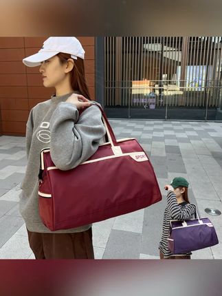 #便携包  #出差包  男女同款短途登机出差便携包休闲大容量旅行 #收纳包  #行李袋  #旅行包