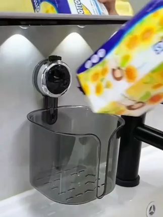 家用吸盘置物架浴室免打孔壁挂厕所洗漱台卫生间卷纸垃圾袋收纳筐#家用置物架 #浴室收纳 #免打孔 #吸盘置物架 #卫生间收纳