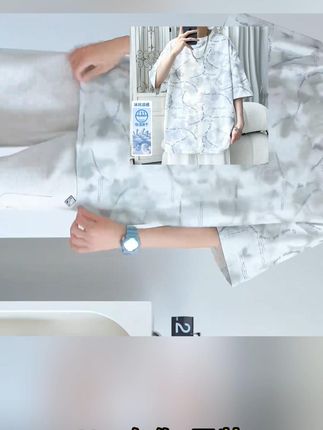 隐匿者2025夏季新款速干冰丝短袖T恤男港风百搭薄款透气休闲半袖t#夏季新款 #ootd穿搭 #今天穿什么 #夏日搭配 #宽松版型
