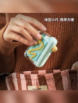 趣味多巴胺便携牙线盒家用剔牙缝牙线筒一次性牙线自动弹出收纳盒#牙线盒 #便携好物 #口腔清洁 #趣味用品 #家用好物
