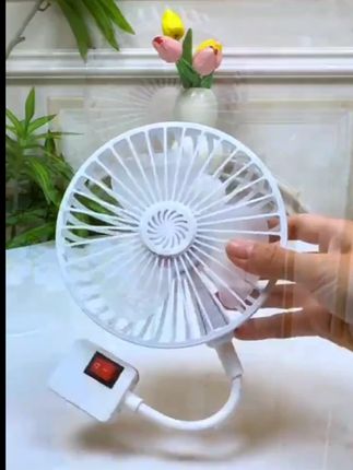 夏季必备风扇万:/ 向三插头一体小旋风便携式电风扇挂式挂墙静音风#夏天必备神器 #生活好帮手 #风扇 #小家电 #好东西一起分享