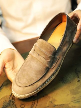 绅士的品格,从一双好鞋开始。A563 #好鞋推荐 #软底软面穿上超舒服 #男鞋推荐 #渔夫鞋