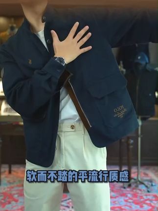 #TIHORNSTUDIO 在细节里,遇见更好的自己#品质男装 #老钱风 #夹克