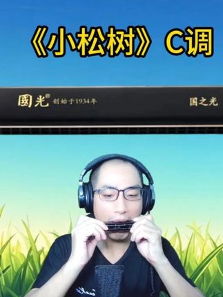 《小松树》口琴演奏 《小松树》复音口琴演奏#口琴演奏 复音口琴#乐器演奏