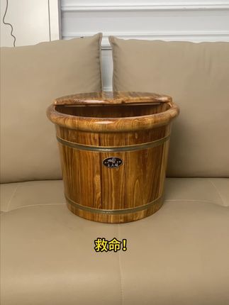 奶奶传下来的养生智慧,碳化香柏木泡脚保温有舒适 #泡脚的好处