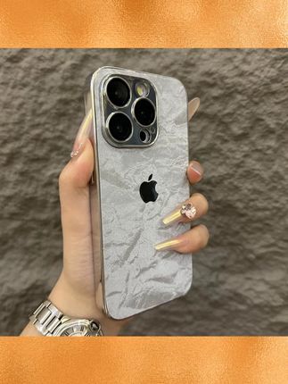 绒布款电镀边适用苹果16promax手机壳高级感iPhone15带镜头膜14硬#数码科技 #手机数码 #手机配件