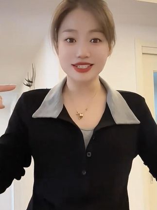 #小众设计感 #假两件 #学院风穿搭 #显瘦搭配 #韩风搭配
