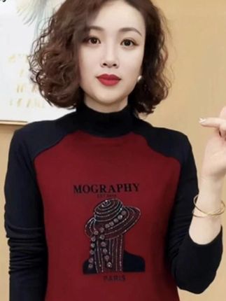 #百搭上衣  #春秋穿搭  #谁穿谁好看  #时尚妈妈装  #减龄显瘦穿搭