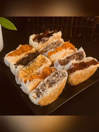 【庄里人】庄里人黄庄月饼酥皮蛋黄 酥皮红豆 酥皮板栗420g#吃货必备 #中秋送礼 #月饼 #好产品一起分享 #好东西一起分享