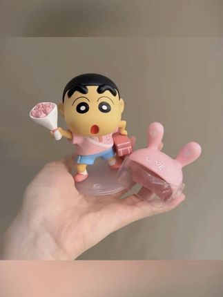 我的“小新”送的花~#蜡笔小新花束