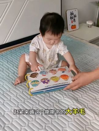 别再买普通绘本!这本撕不烂的安静书,宝宝玩到停不下来 #撕撕书 #启蒙早教 #哄娃神器解放双手 #早教玩具 #安静书